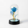 Rose Artificielle sous Cloche LED – Modèle Nebula