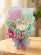 Bouquet 1 Rose Artificielle Décorative – 4 Coloris