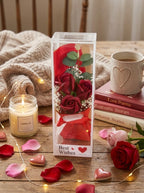 Bouquet 3 Roses Artificielles Décoratives – 6 Coloris